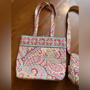 Vera Bradley Capri Melon Purses and Wallet